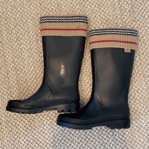 Burberry rain boots